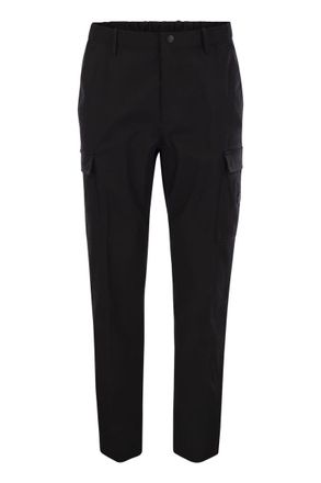 Moncler Gabardine Cargo Trousers