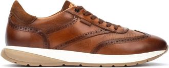 Pikolinos Bruine Herensneaker - Getafe Stijl - Heren - Sneakers - Bruin - 42 EU - Schoenen