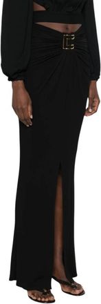 Elisabetta Franchi Mujer, Faldas, Negro, Talla: XL
