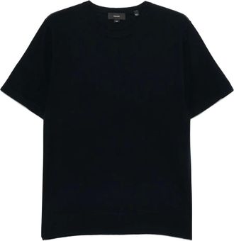 Vince T-shirt in maglia - Blu