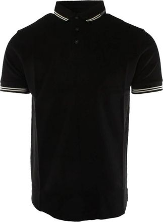 Armani Polo - Heren - Polos - Zwart - XL - Katoen - Tops