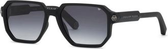 Philipp Plein Zonnebrillen - Heren - Zonnebrillen - Zwart - 57 MM - Accessoires