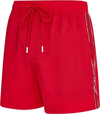 Reebok Badeshorts REEBOK Tanner, Herren, Gr. XL, N-Gr, vector rot, Microfaser, Obermaterial: 100% Polyamid, Badehosen Badeshorts, mit seitlichen Taschen und 
