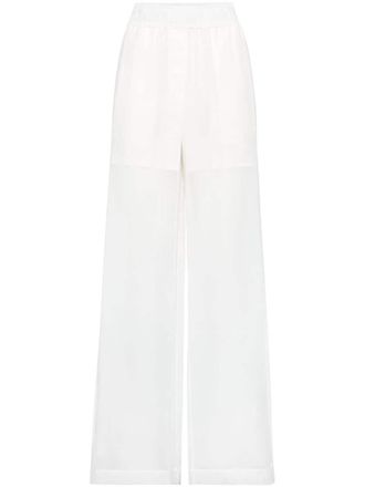 Brunello Cucinelli Pantaloni dal taglio comodo - Bianco