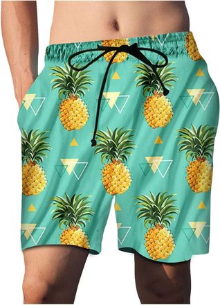 Generic Board Shorts Mens 3D Print Dissolving Swimming Shorts Men Prank Stuff Funny Gifts for Brother Boyfriend Bachelor Beach Party in The Swimming Pool Swim