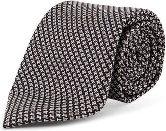 Tom Ford Zijden Stropdas - Heren - Stropdassen - Zwart - ONE Size - Accessoires