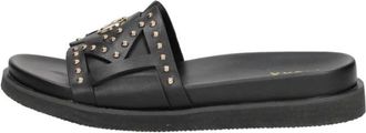 Mexx Nicla Slipper - Dames - Sandalen - Zwart - 41 EU - Leer - Schoenen