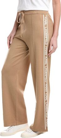 Karl Lagerfeld Karl Lagerfeld Logo Side Seam Knit Pant