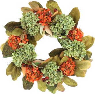 Creative Displays Inc. Handmade Fall Centerpiece With Pampas, Pinecone & Heather In A Wood Planter