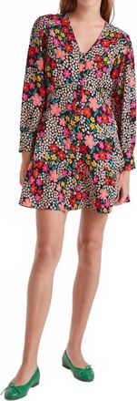 Compa&ntilde;&iacute;afant&aacute;stica Garden Print Mini Dress In Giardino Print