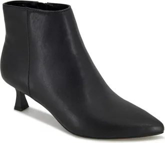 Kenneth Cole Reaction Womens Kenneth Cole Reaction Bexx Boots Black Kitten Heel Bootie RHS7590