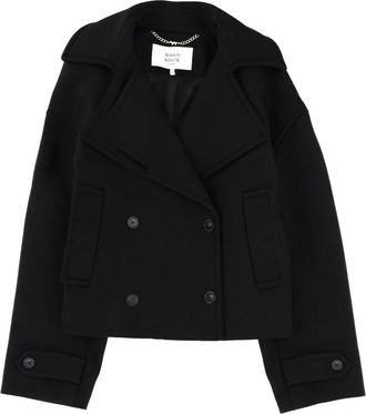 Maison Kitsun&eacute; Double Breasted Coat
