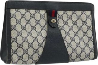 Gucci Pre-owned Vintage Clutch - - Pre-owned - Donna - Blu - ONE SIZE