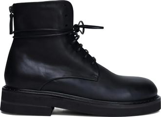 Mars&egrave;ll Parrucca lace-up tall boots - women - Calf Leather/Calf Leather/Rubber - 41 - Black