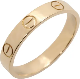 Cartier Gold Yellow Gold (18K) Band Ring (Pre-Owned)