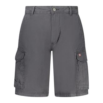 Napapijri Casual Shorts, male, Black, Size: W38 Noto Bermuda Shorts