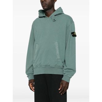 Stone Island Cotton Jersey Sweatshirt - Green