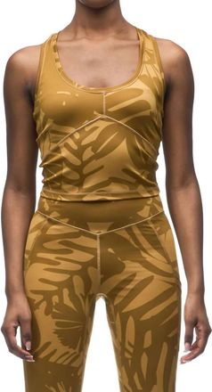 Indyeva Sendero Tank Top In Bronze Botanical