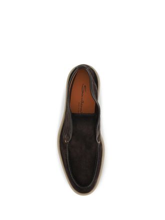 Santoni Digits Loafer - Brown
