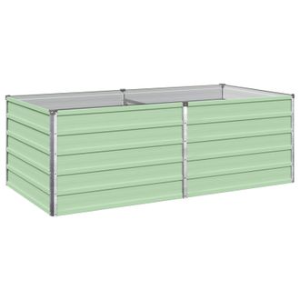 vidaXL Cama De Jard&iacute;n Elevada Verde Pastel 160 X 80 X 55 Cm Vidaxl