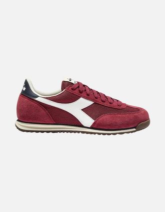 Diadora Mens Diadora Cross RHUBARB /BLUE NIGHTS Trainer - Red - Size: 11