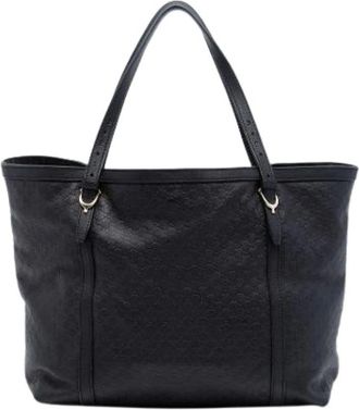 Gucci Pre-owned Tote Bags, female, Black, Size: ONE SIZE Pre-owned The Nice Tote Bag