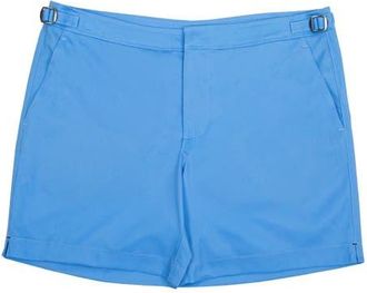 Lords of Harlech Neptune Tailored Swim Short in Blue at Nordstrom, Size 38