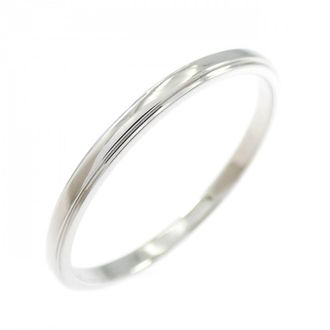 Cartier Platinum Platinum 950 Band Ring (Pre-Owned)