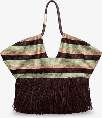 Zimmermann Borsa a spalla Golden Time con frange - ZIMMERMANN - gender_Woman