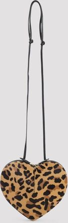 Alaia Alaia Le Coeur Leopard Shoulder Bag