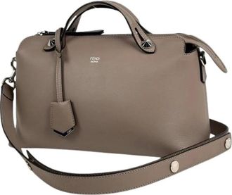 Fendi Pre-owned Handbags, female, Gray, Size: ONE SIZE Pre-owned Vintage Shoulder Bag