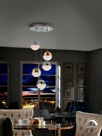 Schuller Schuller Lighting - Lampara 5l Led Sphere Color