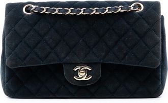Chanel Vooraf Gekocht Medium Classic Velvet Dubbele Klep