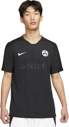 Nike x ACRONYM Crossover Fan Edition Printing Logo V neck Short Sleeve Asia Edition Black DC8809-010