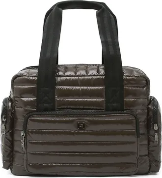 Think Royln Voyager Travel Bag in Glossy Chocolate at Nordstrom