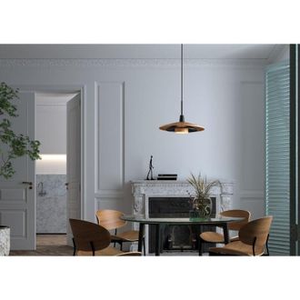 MDC Pl level BK+nat Ø40 1xE27