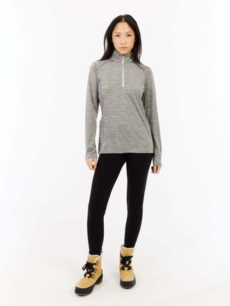 Protest Stehkragenpullover PROTEST Fleecepullover PRTSENNA, Damen, Gr. XL, grau (dunkelgrau melee), Obermaterial: 92% Polyester PES. 8% Elasthan EL., Pullover