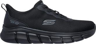 Skechers Mens BOBS B Flex Glacial Edge Sneaker, Black Mesh, 8 UK