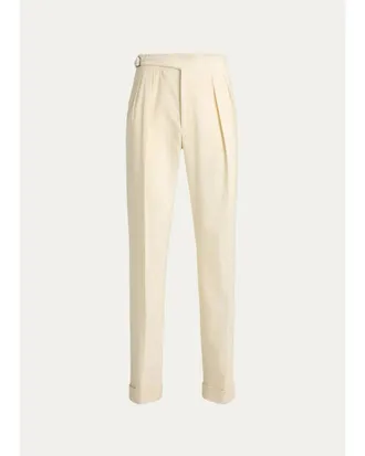 Ralph Lauren Purple Label Mens Corduroy Pleated Trousers