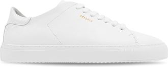 Axel Arigato Low-Top White Leather Sneakers with Gold Detailing