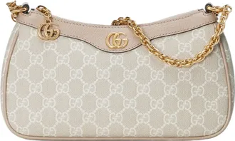 Gucci (WMNS) Gucci Ophidia GG Small Handbag Beige White 735132-UULAG-9682