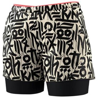 Dynafit Trail 2In1 Short Laufshorts f&uuml;r Damen | schwarz