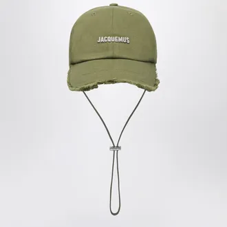 Jacquemus La Casquette Artichaut cotton cap khaki