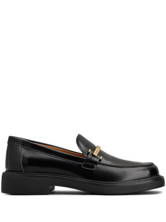 Tod's Leren loafers - Zwart
