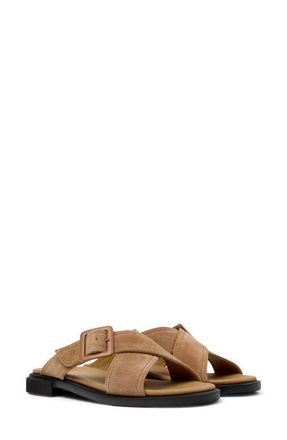 Camper Edy Slide Sandal in Medium Brown at Nordstrom, Size 37