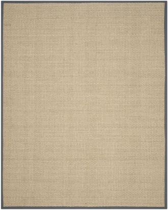 Safavieh Alfombra Hierba marina Naturale/Grigio scuro 244 X 305 cm