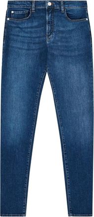 Emporio Armani Jeans - Dames - Slim Fit Jeans - Blauw - W27 - Denim - Jeans