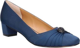 J. Reneé Womens Lariel Heels In Navy