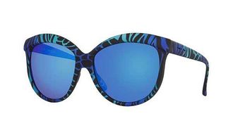 Italia Independent II 0092 ZEF.022 Womens Sunglasses Blue Size 58