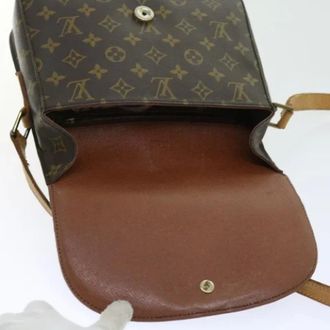 Louis Vuitton Pre-owned Cross Body Bags, female, Brown, Size: ONE SIZE Pre-owned Canvas Cross Body Bag